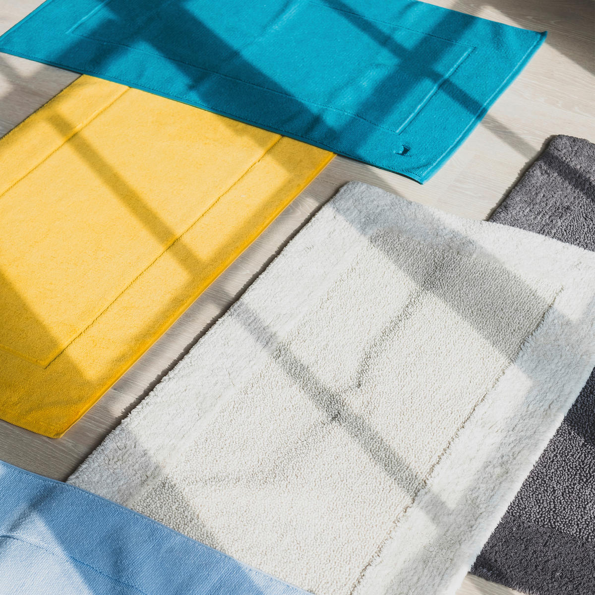 BADTEPPICH LOFT Weiß 60/100 cm  - Weiß, Basics, Textil (60/100cm) - Moeve