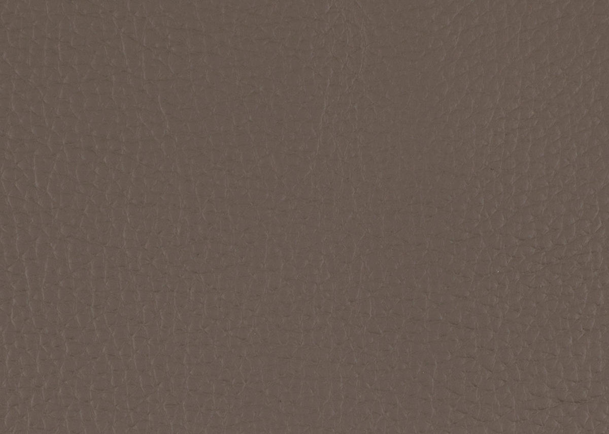 RELAXSESSEL in Leder Graubraun  - Graubraun/Schwarz, Design, Leder/Metall (74/105/83cm) - Welnova