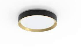 LED SVJETILJKA STROPNA HANNO  - zlatne boje/crna, Design, metal/plastika (38.4/7cm) - Philips
