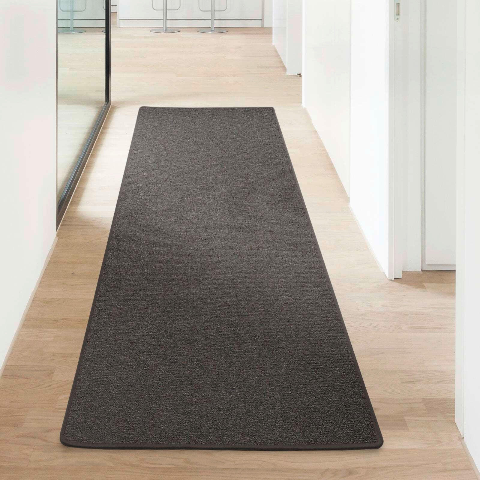 Thumbnail - Floordirekt Webteppich London, Braun, Textil, Uni, rechteckig, 80x150 cm, pflegeleicht, Teppiche & Böden, Teppiche, Mode...