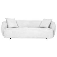 NAGY KANAPÉ textil fehér  - fekete/fehér, Konventionell, műanyag/textil (228/73/103cm) - Ambia Home