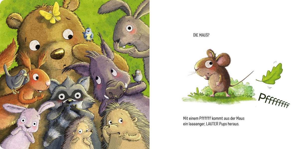 BUCH Die kleine Pupsmaus  - Multicolor, Basics, Papier - Carlsen