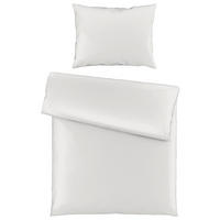 POSTELJINA SENA 140/200 cm saten svetlosiva  - svetlosiva, Osnovno, tekstil (140/200cm) - Novel