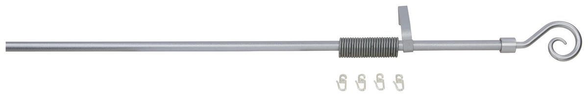 GARNÝŽ S PŘÍSLUŠENSTVÍM  130-240 cm - barvy stříbra, Konvenční, kov (130-240cm) - Ondega