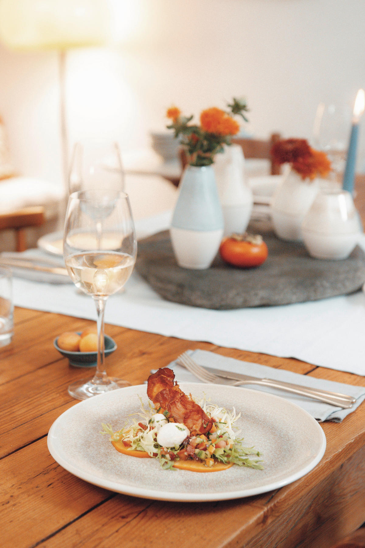 SPEISETELLER Beige Junto Dune  - Beige, LIFESTYLE, Keramik (27/26/2,3cm) - Rosenthal