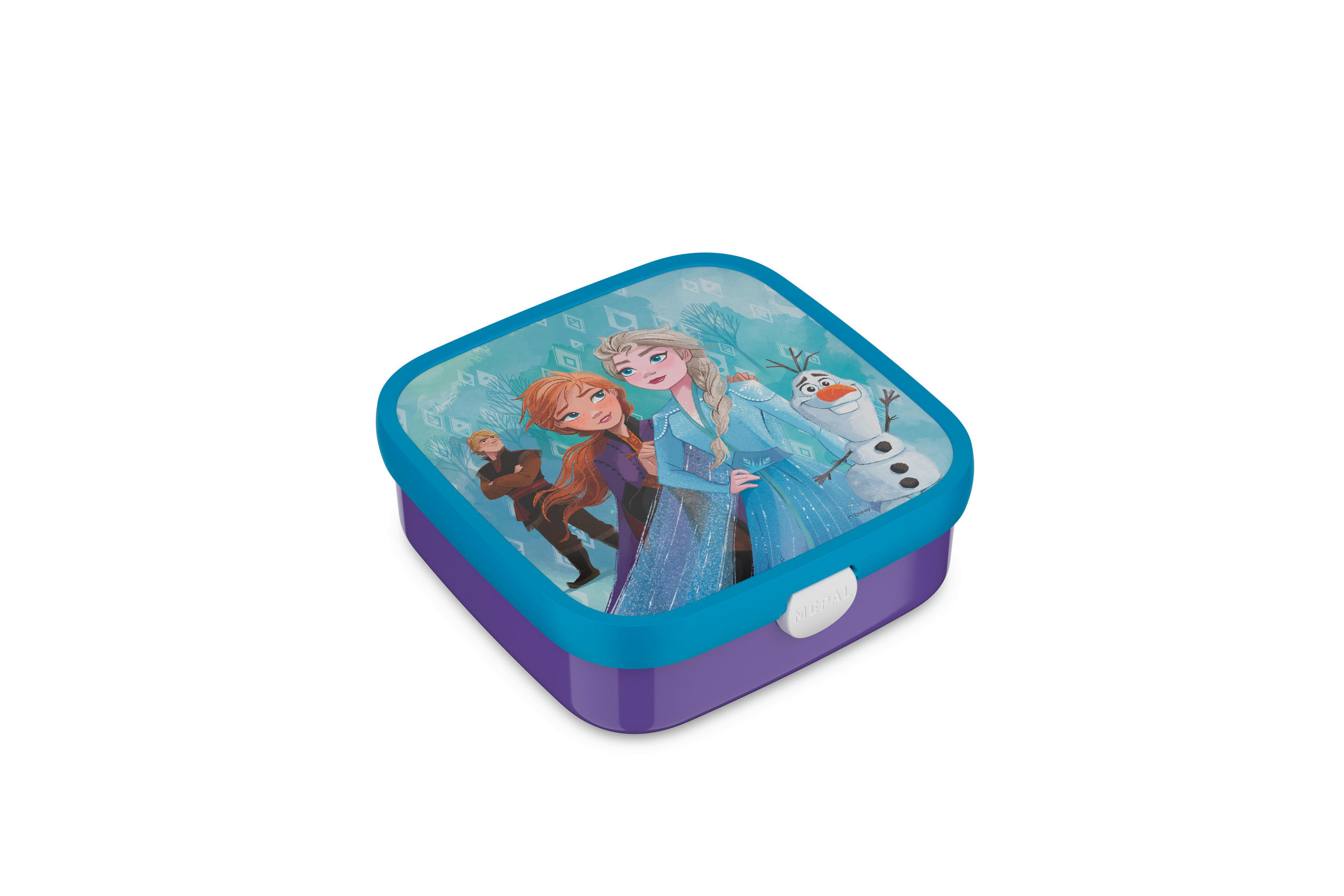 BROTBOX - Blau/Lila, KONVENTIONELL, Kunststoff (18,4/18,2/6,5cm) - Mepal