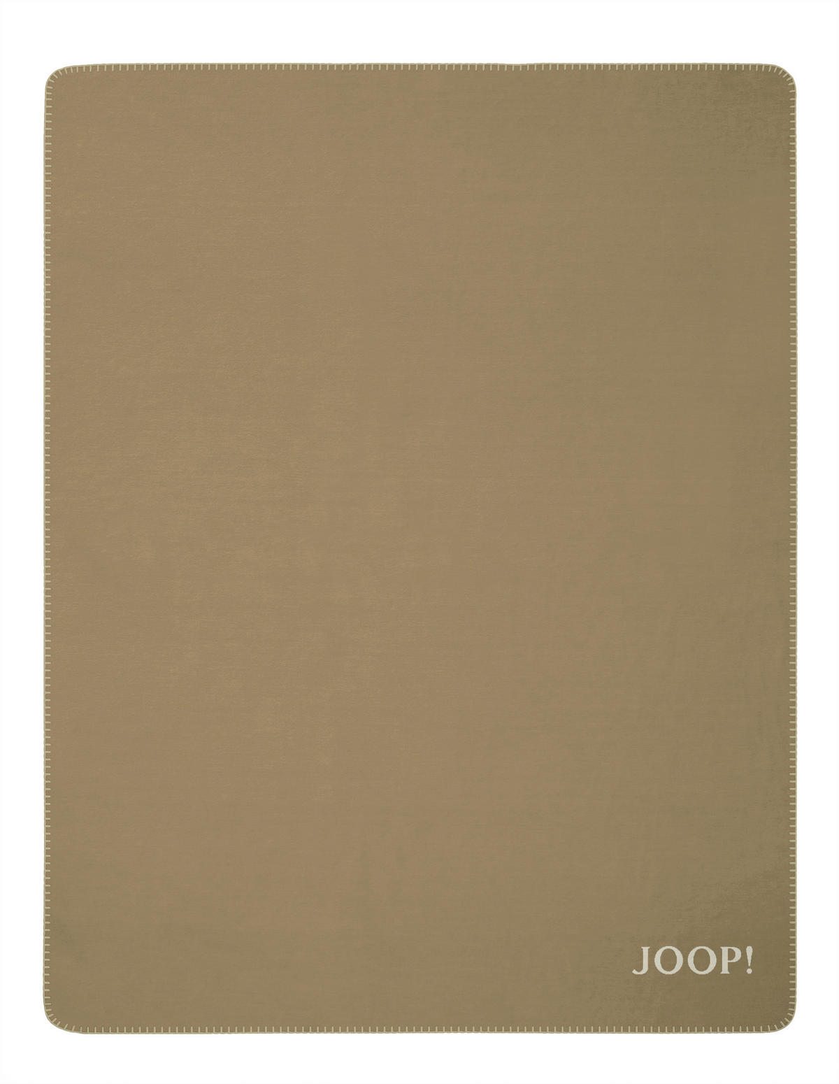 DOMÁCÍ DEKA, bavlna, 150/200 cm - fango/přírodní barvy, Basics, textil (150/200cm) - Joop!