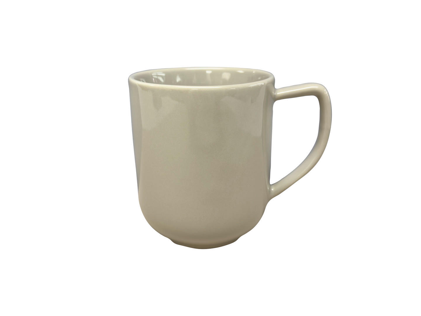 HRNEK NA KÁVU porcelán keramika  - šedohnědá, Design, keramika (9/10,8cm) - Novel