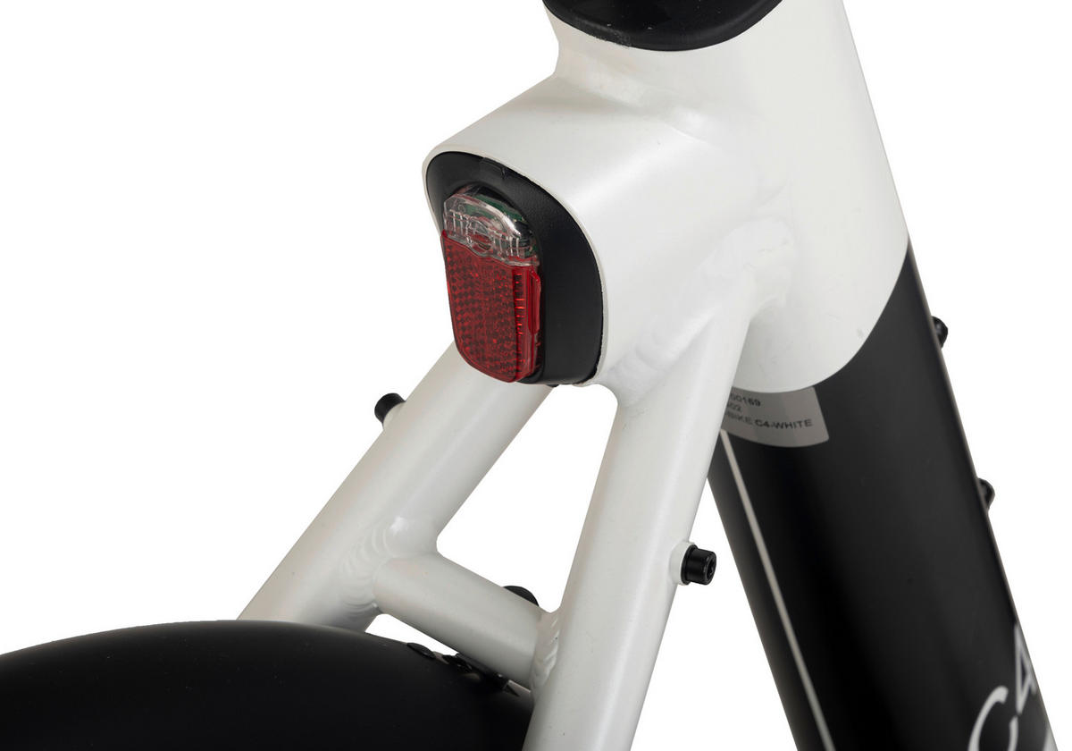 ELEKTROFAHRRAD - Weiß, Basics, Metall (180/70/100cm) - Atrigo