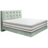 BOXSPRINGBETT 160/200 cm  in Jadegrün  - Jadegrün, Konventionell, Holz/Textil (160/200cm) - Dieter Knoll