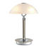 TISCHLEUCHTE - Chromfarben/Nickelfarben, Basics, Glas/Metall (25,5/37cm) - Novel TISCHLEUCHTE - Chromfarben/Nickelfarben, Basics, Glas/Metall (25,5/37cm) - Novel