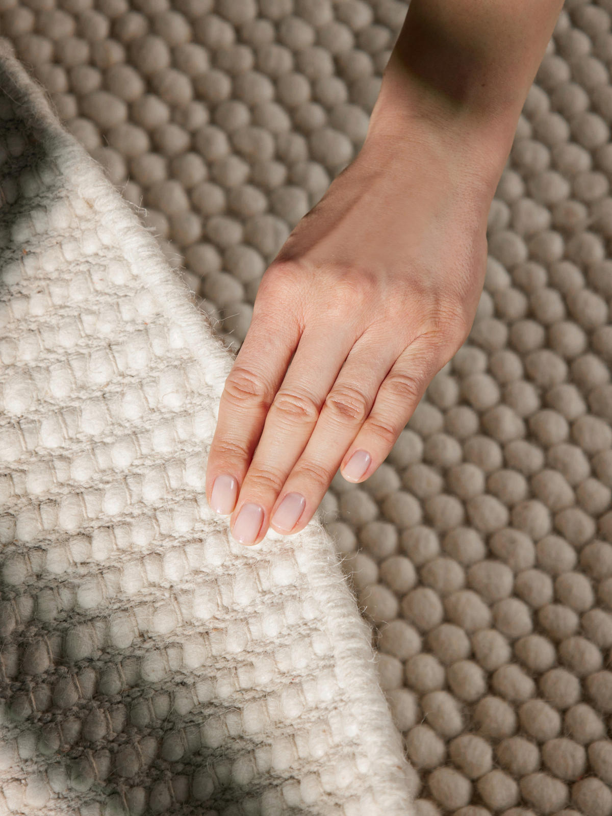 WOLLTEPPICH 200 cm Richmond Creme rund  - Creme, KONVENTIONELL, Textil (200cm) - Ted Baker