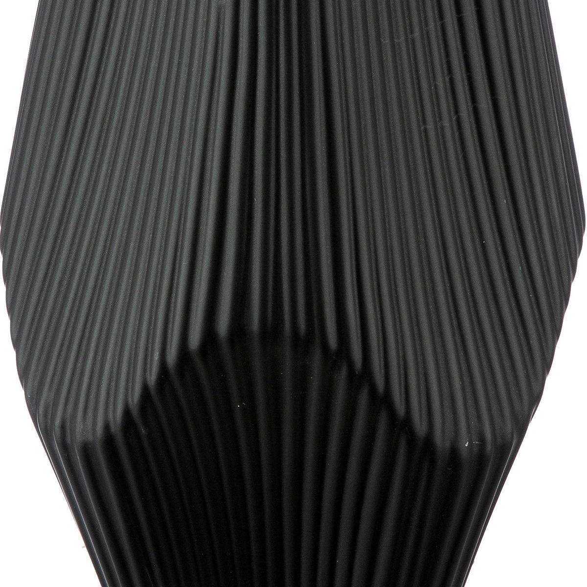 DEKOVASE  - Schwarz, LIFESTYLE, Keramik (15/30cm)