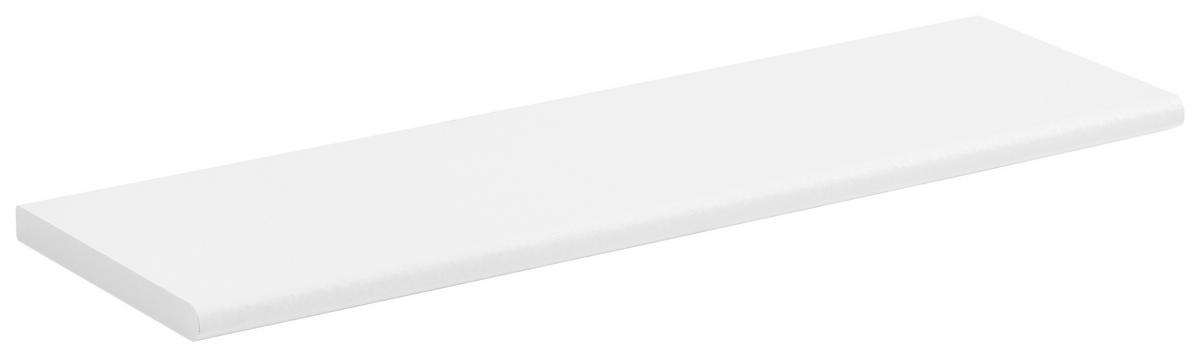 WANDBOARD in 60/1,8/18 cm Weiß Hochglanz  - Weiß Hochglanz, KONVENTIONELL, Holzwerkstoff (60/1,8/18cm) - Xora