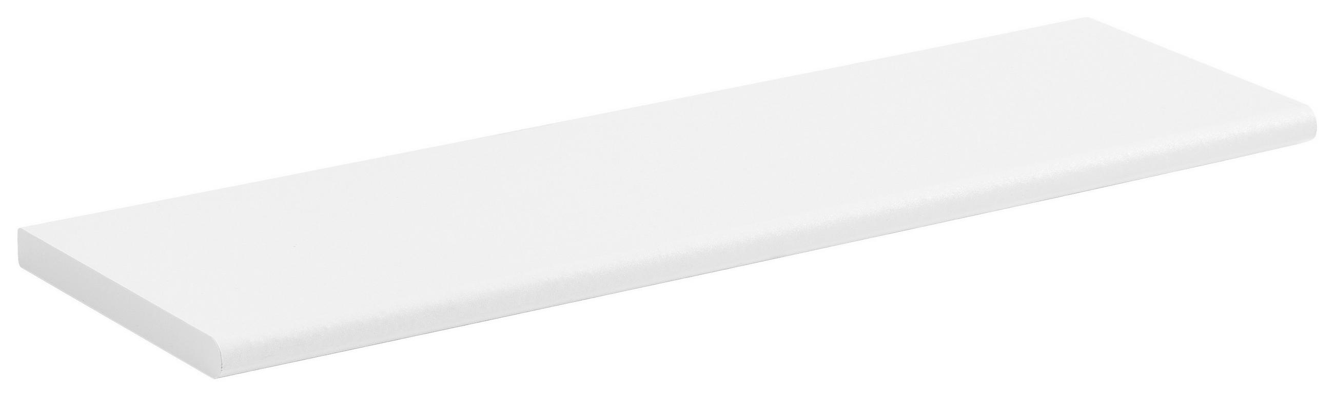 Xora NÁSTĚNNÁ POLICE, vysoce lesklá bílá, 60/1,8/18 cm