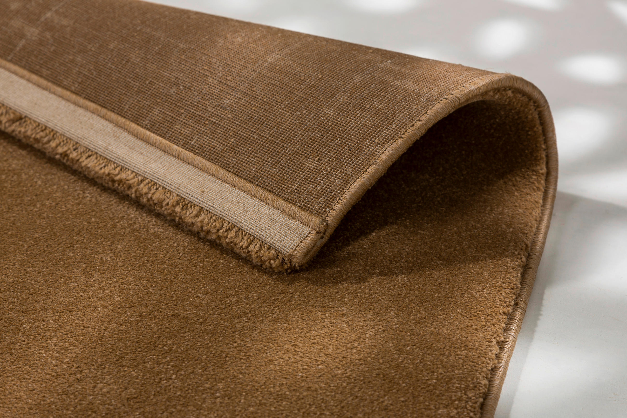 WEBTEPPICH 133/190 cm Barletta Hellbraun  - Hellbraun, KONVENTIONELL, Textil (133/190cm) - Novel