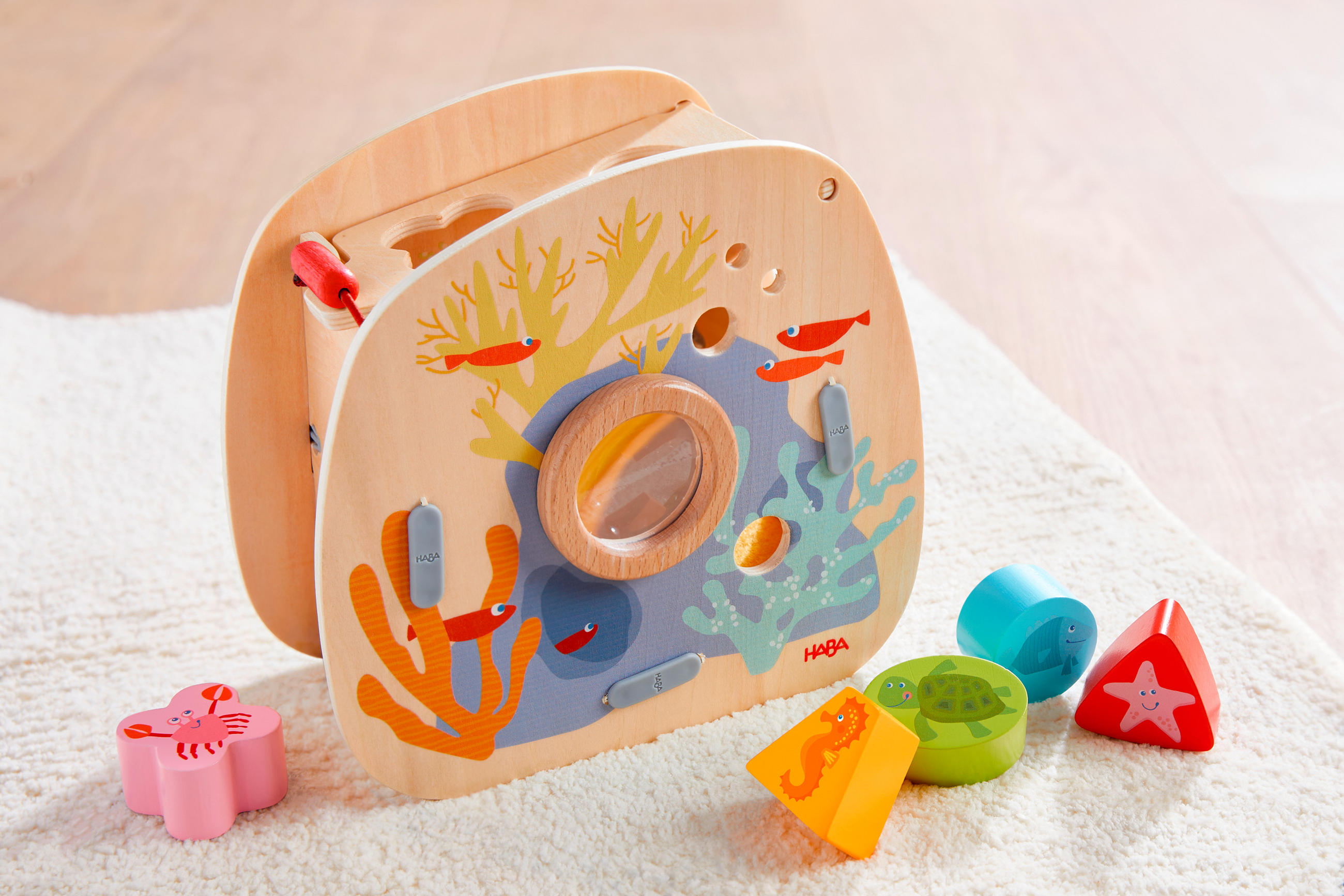 MOTORIKSPIEL - Multicolor, Basics, Holz (20/10/19,5cm) - Haba