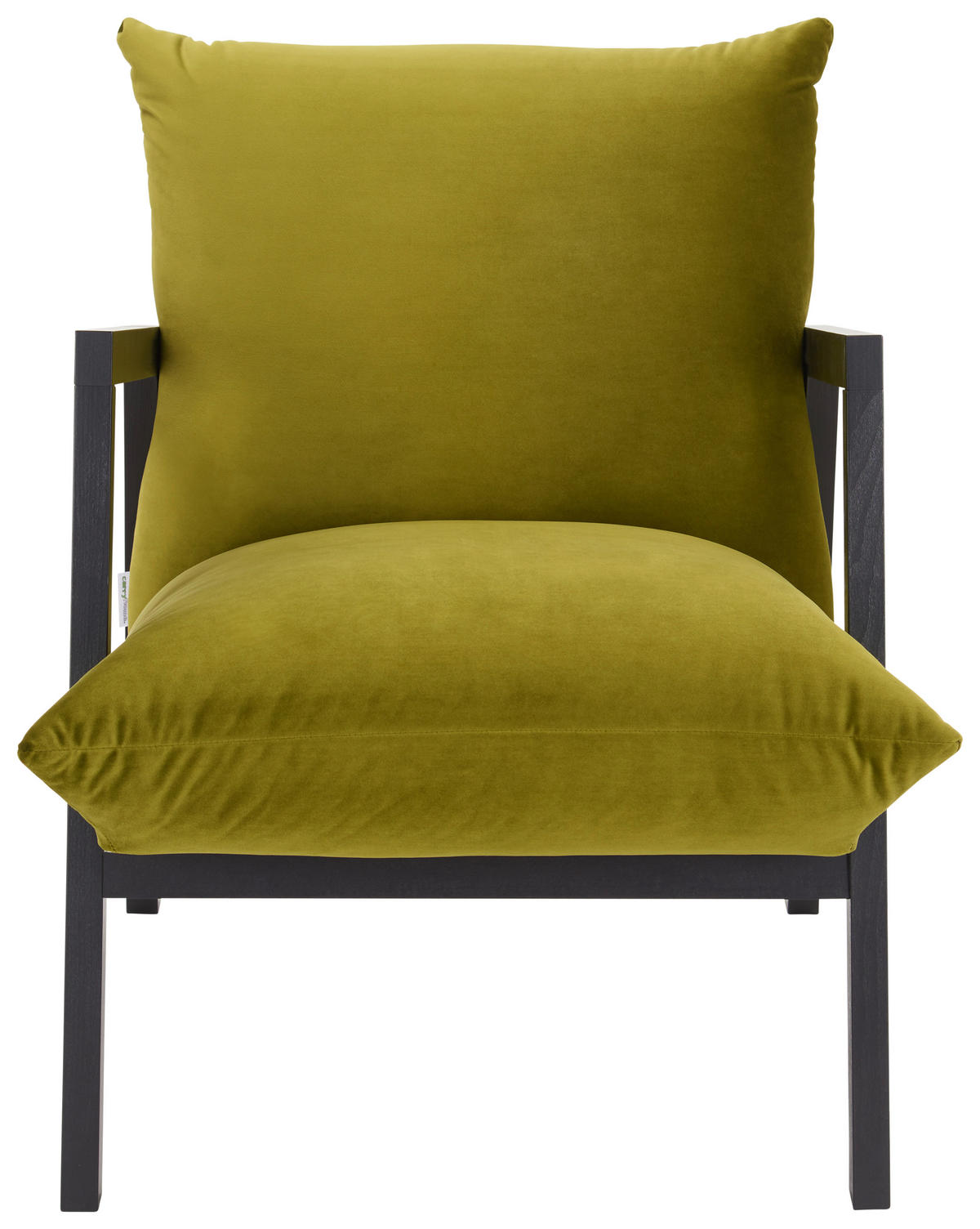 SESSEL Mikrofaser Grün    - Wengefarben/Grün, Design, Holz/Textil (63/76/80cm) - Carryhome