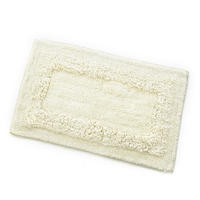 KUPATILSKA PROSTIRKA  krem 50/80 cm  - krem, Konvencionalno, tekstil (50/80cm) - Esposa