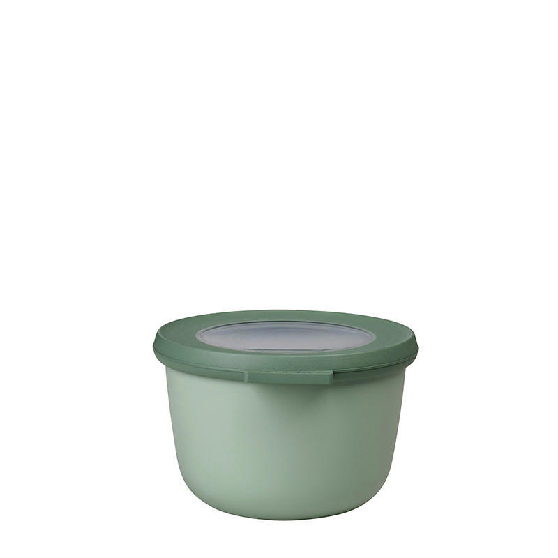 VORRATSDOSE CIRQULA 0.5 L  - Transparent/Salbeigrün, KONVENTIONELL, Kunststoff (0,5cm) - Mepal