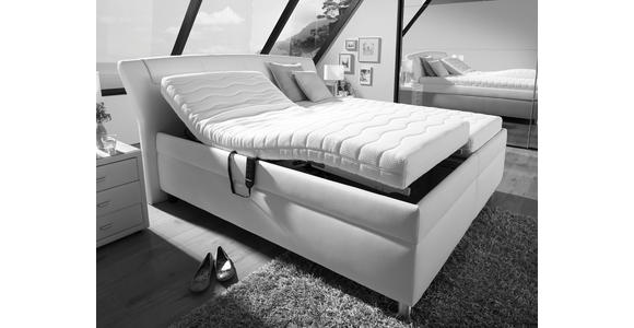 POLSTERBETT Matratze, gepolstertes Kopfteil, Lattenrost, Bettkasten Dunkelbraun 160/200 cm  - Dunkelbraun/Silberfarben, KONVENTIONELL, Holz/Textil (160/200cm) - Esposa