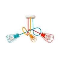 KINDERDECKENLEUCHTE 60/60/37 cm   - Multicolor, LIFESTYLE, Metall (60/60/37cm)