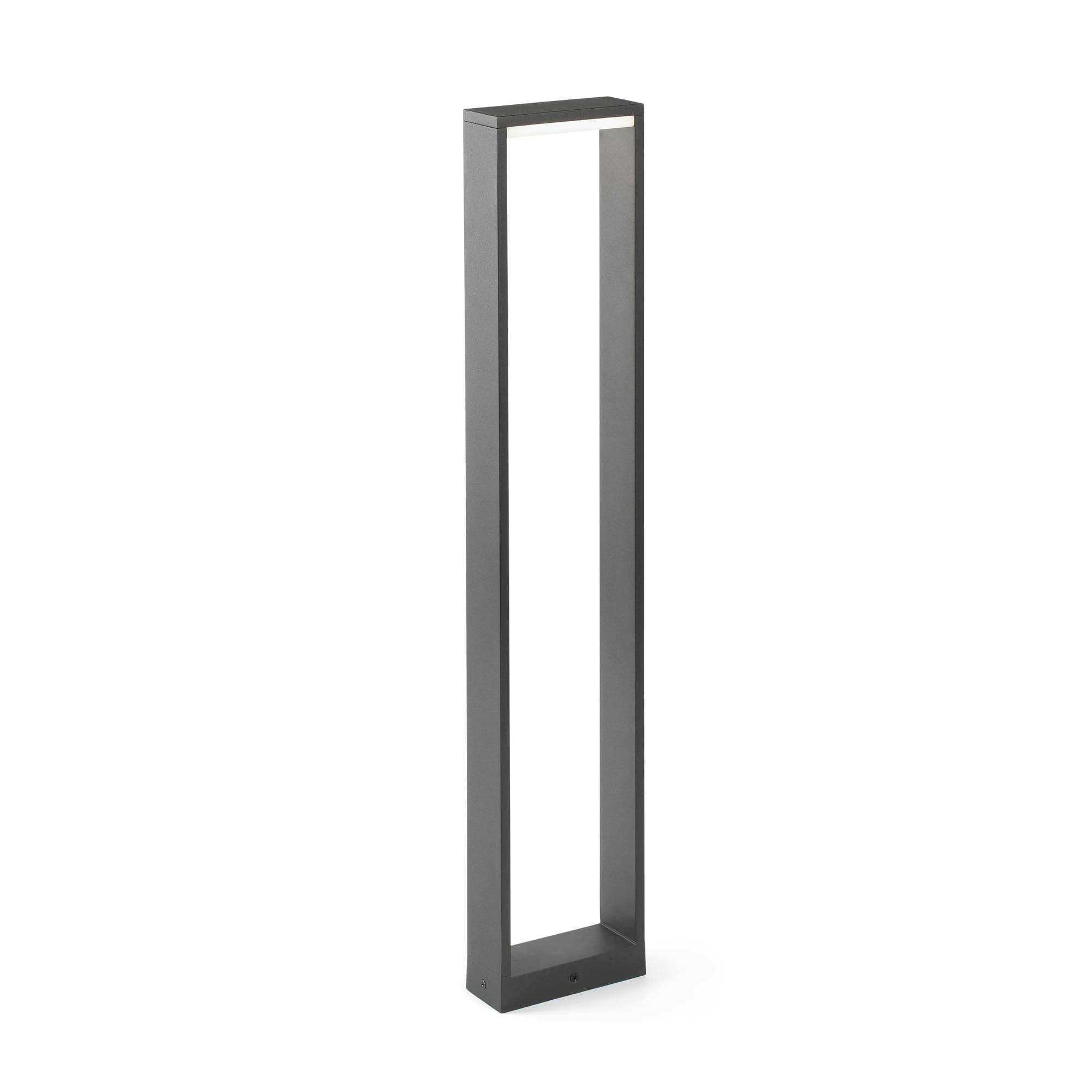 Faro Barcelona Pollerleuchte Dunkelgrau 6x80x15 cm
