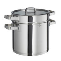 PASTATOPF SAN REMO 6 L  - Edelstahlfarben, Basics, Metall (30/23,5/27cm) - KÜCHENPROFI