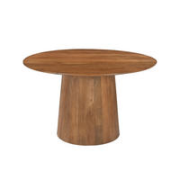 ESSTISCH 130/130/76 cm Echtholz  Holz rund Naturfarben  - Naturfarben, MODERN, Holz (130/130/76cm) - MID.YOU