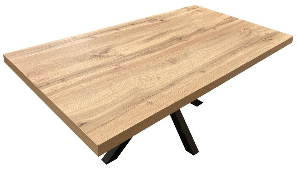PLOČA STOLA  drvni materijal  - boje hrasta, Moderno, drvni materijal (90/60/3,6cm)