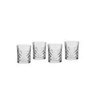 GLÄSERSET 4-teilig  - Transparent, Basics, Glas (8,2/9,8cm) - Echtwerk