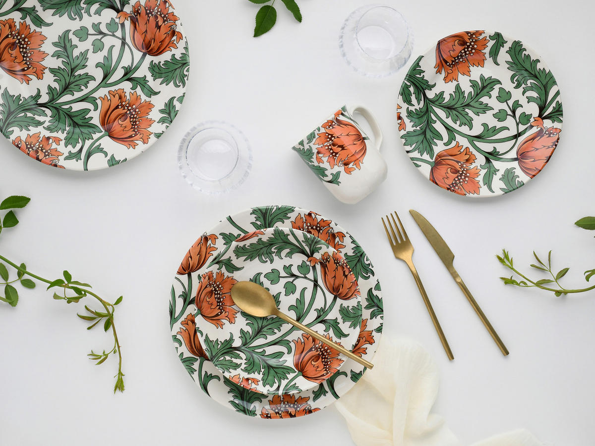 KOMBISERVICE Euböa 16-teilig  - Multicolor, Basics, Keramik (33/32/31cm) - Creatable