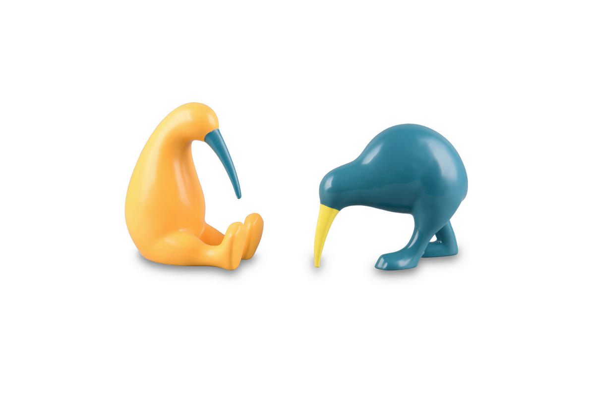 SKULPTUR - Blau, Basics, Keramik (8,5/16/18,5cm)