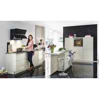 Bucătărie La Comandă   - magnolie, Design, material pe bază de lemn - Dieter Knoll