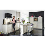 EINBAUKÜCHE   - Magnolie, Design, Holzwerkstoff - Dieter Knoll