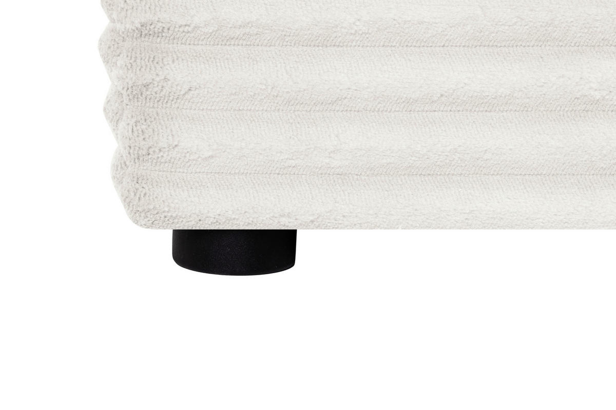 BOXBETT 120/200 cm,  in Naturfarben, Matratze, Bettkasten, Topper, H3 = fest  - Schwarz/Naturfarben, Trend, Kunststoff/Textil (120/200cm) - Boxxx