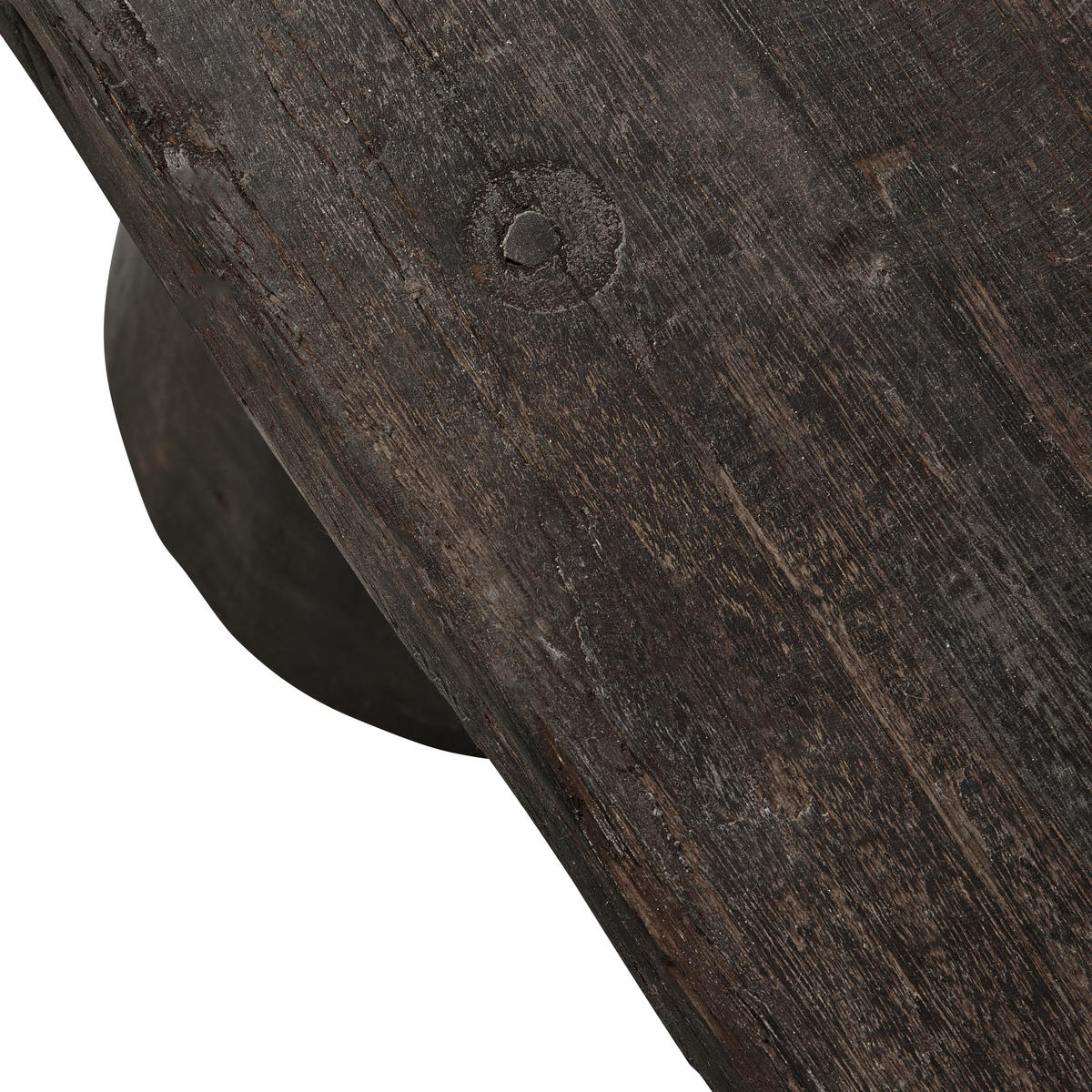 SITZBANK 150/45/30 cm Dunkelbraun Mangoholz vollmassiv  - Dunkelbraun, Design, Holz (150/45/30cm) - Livetastic