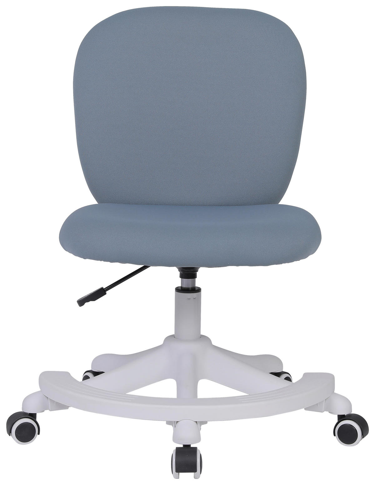 SCAUN ROTATIV PENTRU TINERET - albastru/alb, Modern, plastic/metal (50/86-94/61cm) - Boxxx