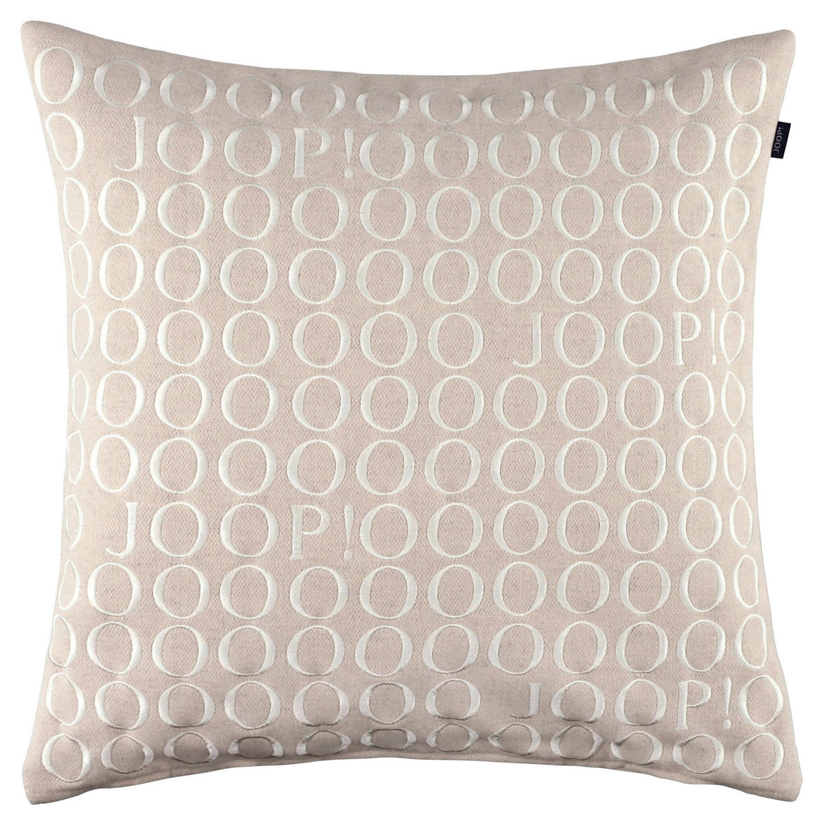 KISSENHÜLLE J! Fine Signature natur 50/50 cm  - Beige/Naturfarben, Design, Textil (50/50cm) - Joop!