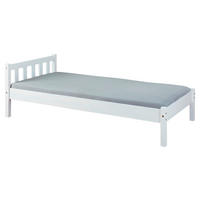 BETT 90/200 cm  in Weiß  - Weiß, Basics, Holz (90/200cm) - MID.YOU
