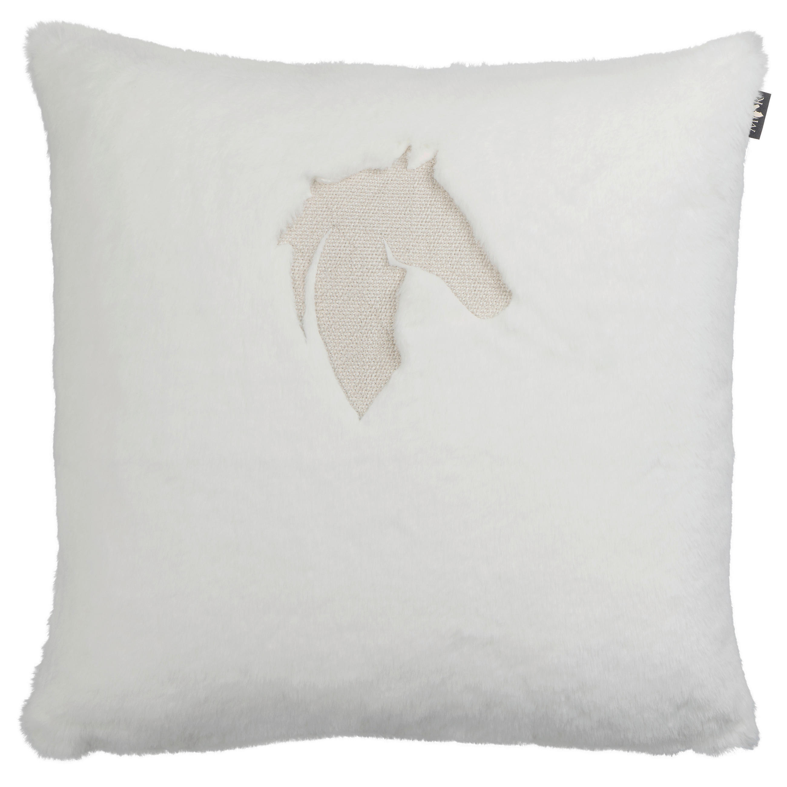 FELLKISSENHÜLLE Marcel.Remus.Design- Felantix offwhite 45/45 cm  - Weiß, Design, Textil (45/45cm) - Marcel Remus