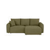 ECKSOFA in Cord Olivgrün  - Olivgrün, Design, Textil (250/151cm) - MID.YOU