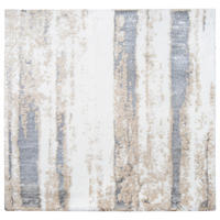 KOUPELNOVÁ PŘEDLOŽKA, 60/60 cm - barvy stříbra/přírodní barvy, Konvenční, textil (60/60cm) - Esposa