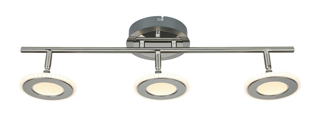 LED-SPOTLIGHT 59/17,5/12,5 cm   - kromfärg/nickelfärgad, Design, metall/plast (59/17,5/12,5cm) - Novel