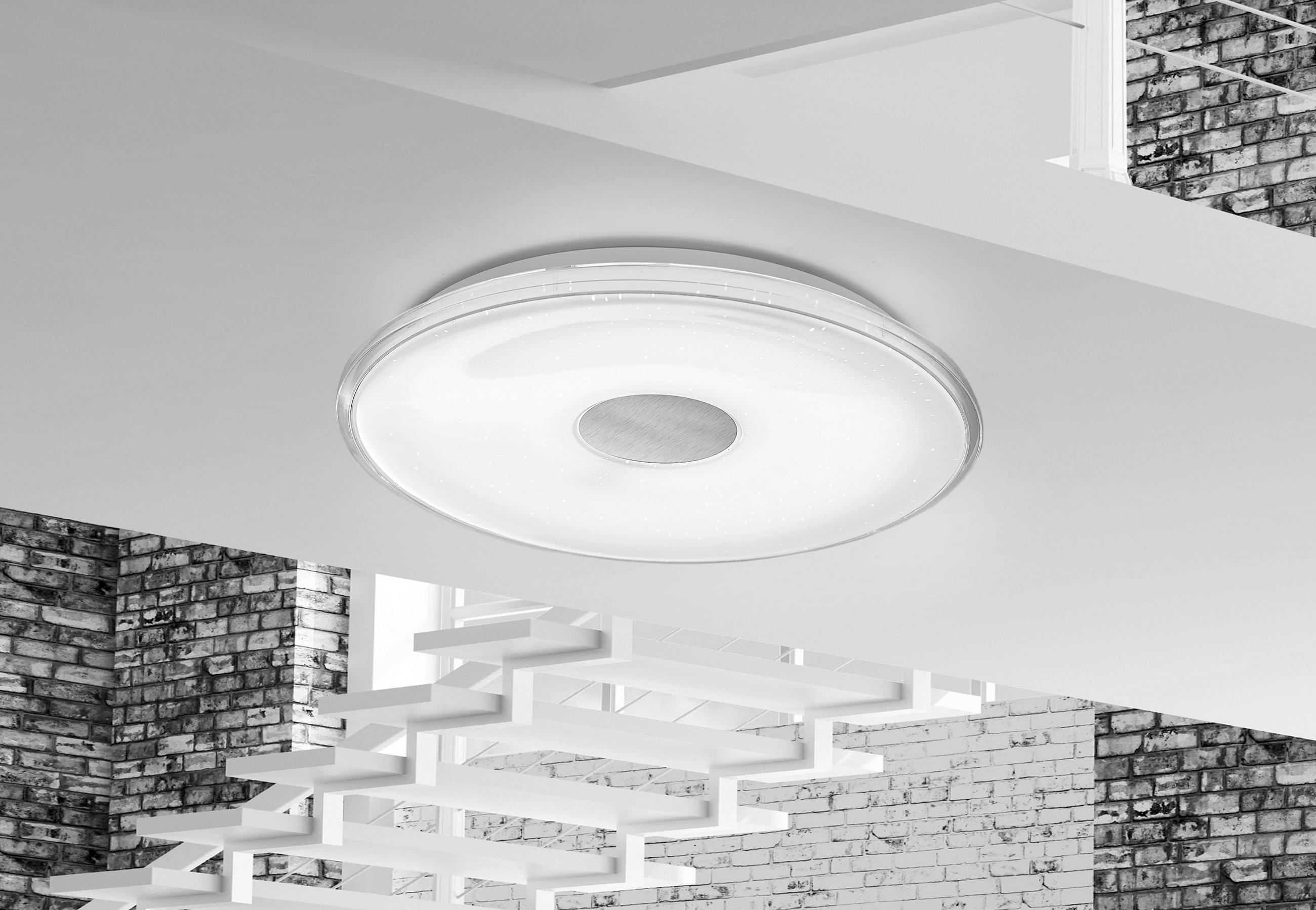 LED-DECKENLEUCHTE 30 W  42,5/6 cm    - Weiss, Design, Kunststoff (42,5/6cm) - Trio Leuchten