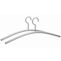 KLEIDERBÜGELSET 45 cm Metall  - Alufarben, Basics, Metall (45cm) - Boxxx