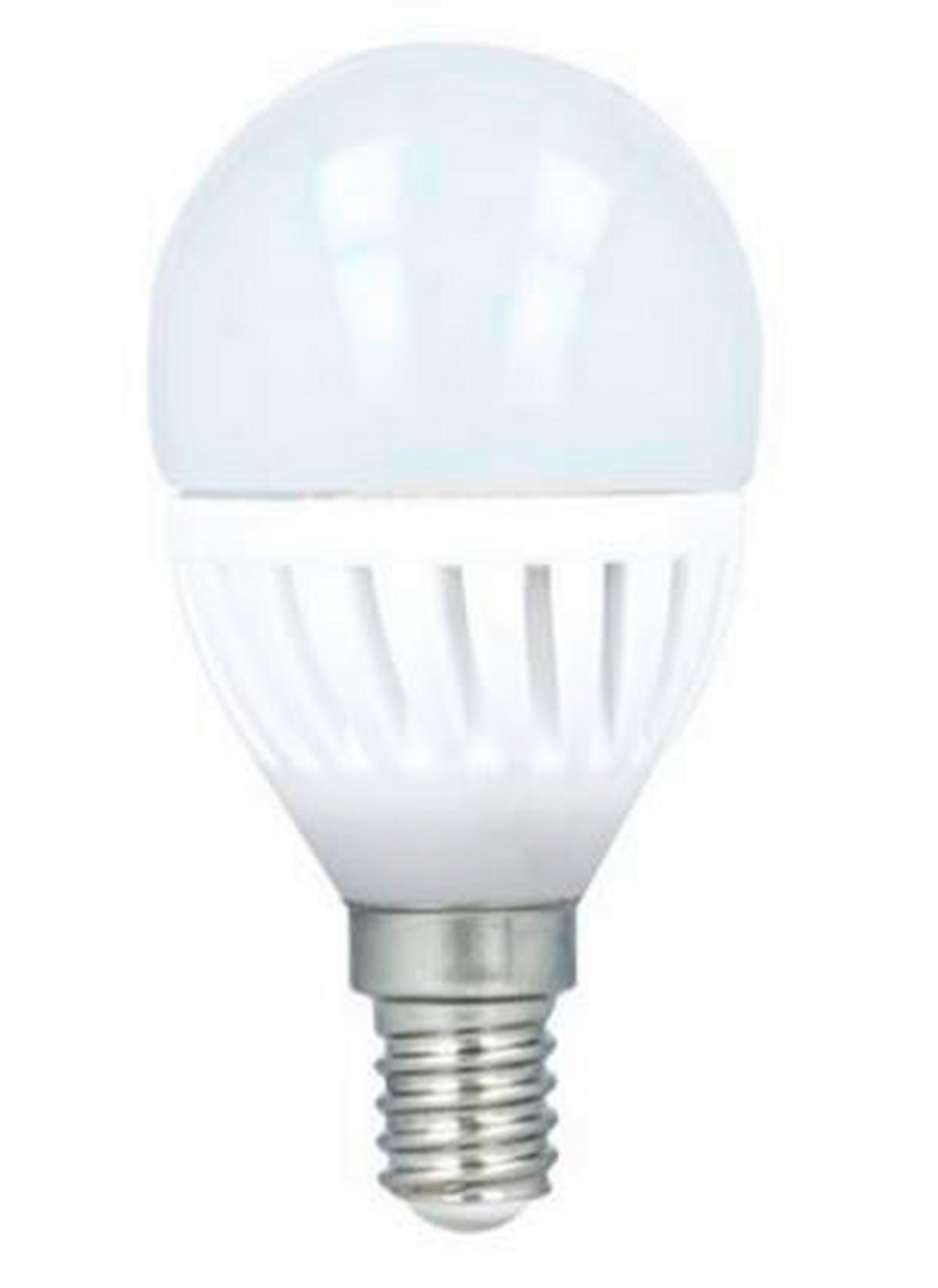 LED SIJALICA - bela, Osnovno, metal/keramika (4,5/4,5/8,6cm)