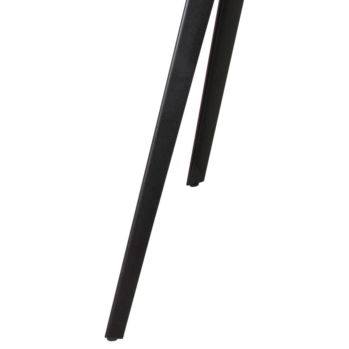 JEDILNA MIZA, črna  - črna, Design, kovina/steklo (180/90/75cm) - MID.YOU