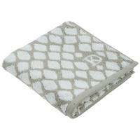 OSUŠKA DO SPRCHY, 70/140 cm, barvy stříbra, tmavě šedá - barvy stříbra/tmavě šedá, Design, textil (70/140cm) - Dieter Knoll