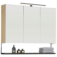 SPIEGELSCHRANK 120/97/19,4 cm  - Alteiche, MODERN, Glas/Holz (120/97/19,4cm) - Dieter Knoll